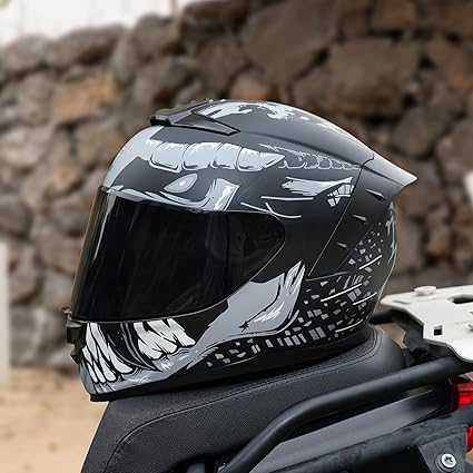 Motorcycle Helmets Full Face WS-611 Street Bike Motorbike Helmet for Adults Men Women DOT Approved