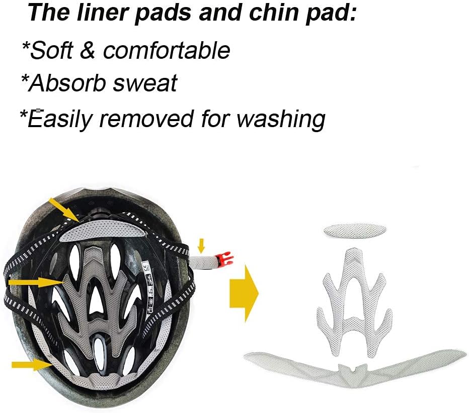 Adult Bike Helmet - One-Piece Adjustable Safety Protection for Mountain & Road Bikes
