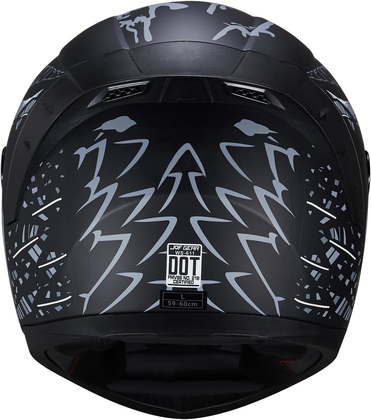 Motorcycle Helmets Full Face WS-611 Street Bike Motorbike Helmet for Adults Men Women DOT Approved
