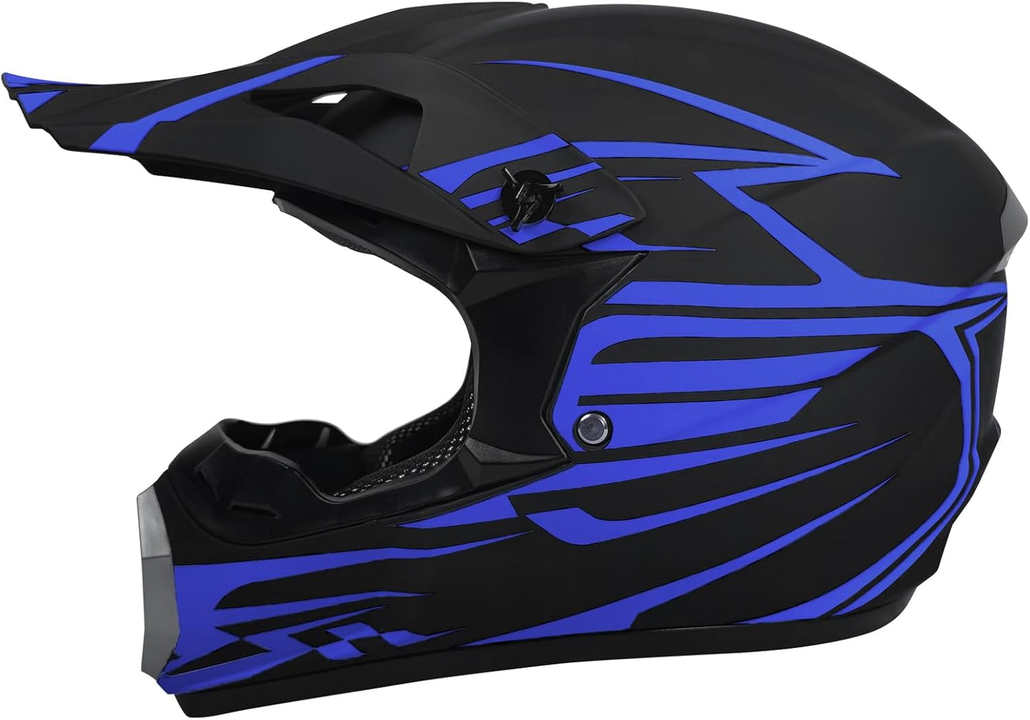 Youth & Kids Full Face Motocross Helmet DOT Approved - ATV Dirt Bike BMX MX Off-Road Helmet with Goggles Gloves Mask Set